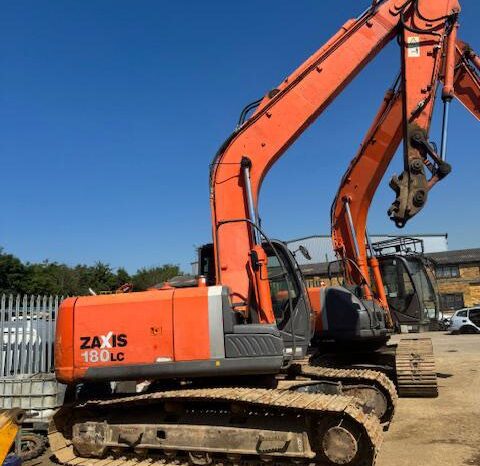 Hitachi ZX180LC-3VG tracked crawler excavator, 11,182 hours, serial number HCMBFE00P00010728 ( For Auction on 2024-11-07 full