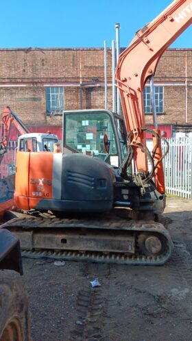 Hitachi ZX85USB-3 8.5 tonne rubber tracked hydraulic excavator, 10,946 hours serial number For Auction on 2024-11-07 full