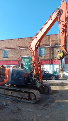 Hitachi ZX85USB-3 8.5 tonne rubber tracked hydraulic excavator, 10,946 hours serial number For Auction on 2024-11-07