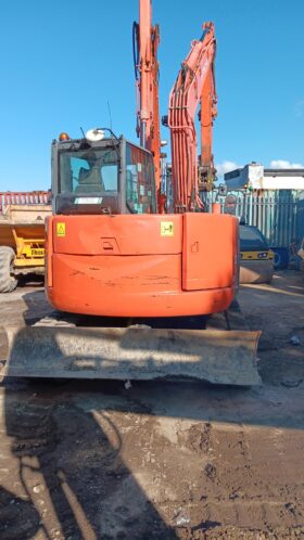 Hitachi ZX85USB-3 8.5 tonne rubber tracked hydraulic excavator, 10,946 hours serial number For Auction on 2024-11-07 full