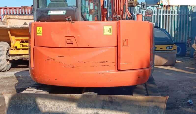 Hitachi ZX85USB-3 8.5 tonne rubber tracked hydraulic excavator, 10,946 hours serial number For Auction on 2024-11-07 full