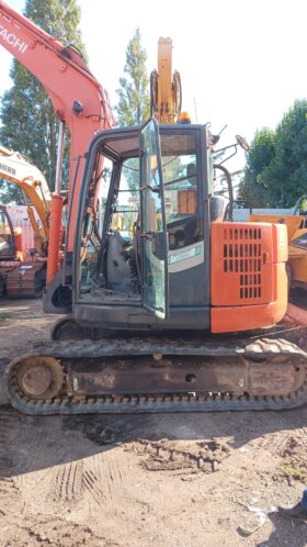 Hitachi ZX85USB-3 8.5 tonne rubber tracked hydraulic excavator, 10,946 hours serial number For Auction on 2024-11-07 full