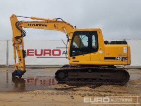 Hyundai R140LC-7 10 Ton+ Excavators For Auction: Dromore – 6th & 7th December 2024 @ 9:00am For Auction on 2024-12-7 full