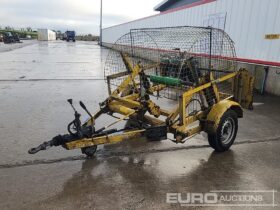 Seb International Single Axle Cable Trailer Plant Trailers For Auction: Dromore – 6th & 7th December 2024 @ 9:00am For Auction on 2024-12-6