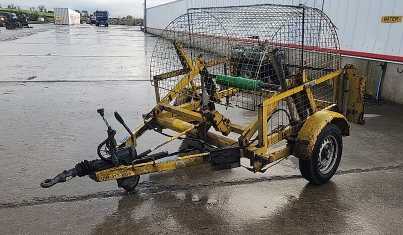 Seb International Single Axle Cable Trailer Plant Trailers For Auction: Dromore – 6th & 7th December 2024 @ 9:00am For Auction on 2024-12-6