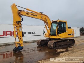 Hyundai R140LC-7 10 Ton+ Excavators For Auction: Dromore – 6th & 7th December 2024 @ 9:00am For Auction on 2024-12-7