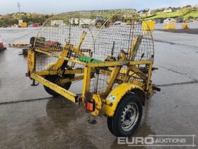 Seb International Single Axle Cable Trailer Plant Trailers For Auction: Dromore – 6th & 7th December 2024 @ 9:00am For Auction on 2024-12-6 full