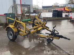 Seb International Single Axle Cable Trailer Plant Trailers For Auction: Dromore – 6th & 7th December 2024 @ 9:00am For Auction on 2024-12-6 full