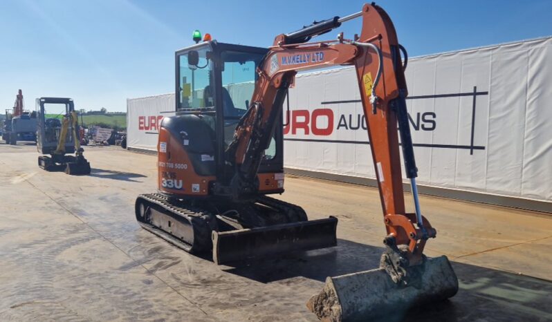 2021 Hitachi ZX33U-6 CLR Mini Excavators For Auction: Dromore – 6th & 7th December 2024 @ 9:00am For Auction on 2024-12-7 full