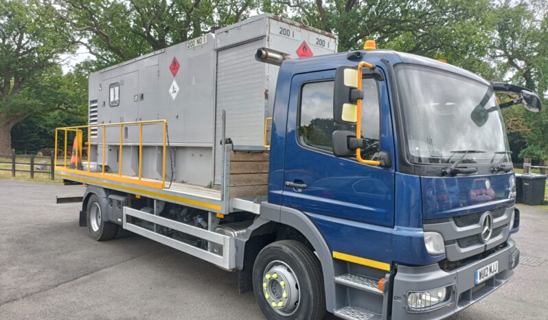 EURO 5 MERCEDES ATEGO 1218 WITH 200 KVA GENERATOR full