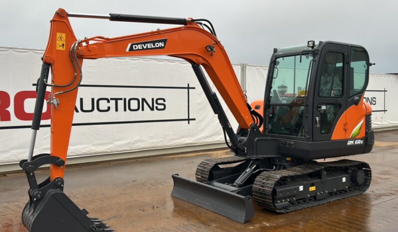 Unused 2024 Develon DX60E-10N 6 Ton+ Excavators For Auction: Dromore – 6th & 7th December 2024 @ 9:00am For Auction on 2024-12-7