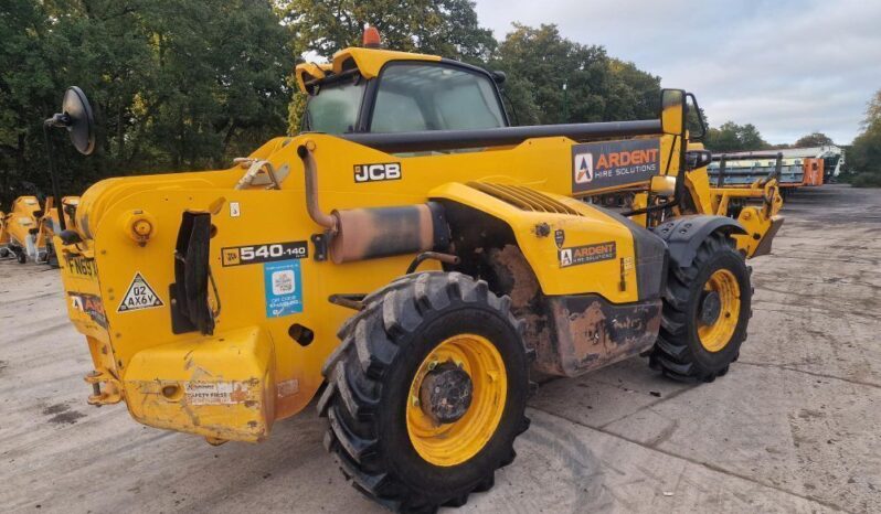 2019 JCB 540 140 Telehandler For Auction on 2024-11-09 full