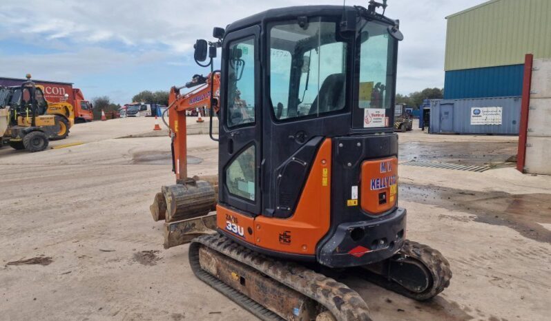 2021 Hitachi ZX 33U – 6 CLR Mini Digger For Auction on 2024-11-09 full