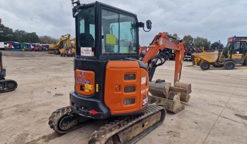 2021 Hitachi ZX 33U – 6 CLR Mini Digger For Auction on 2024-11-09 full