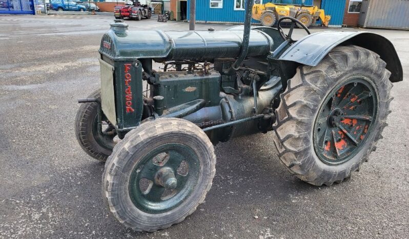 1939 Fordson Standard N Tractor For Auction on 2024-11-09 full