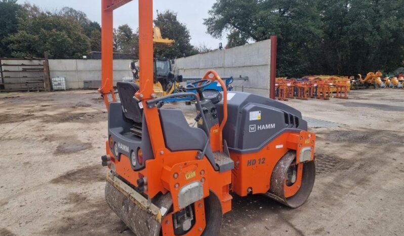 2020 Hamm HD12 Tandem Roller 2.5tonne For Auction on 2024-11-09 full