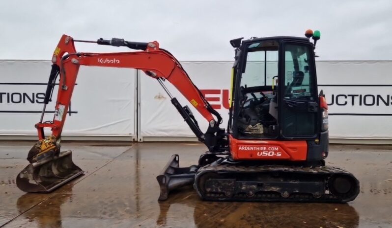 2021 Kubota U50-5 Mini Excavators For Auction: Dromore – 6th & 7th December 2024 @ 9:00am For Auction on 2024-12-7 full