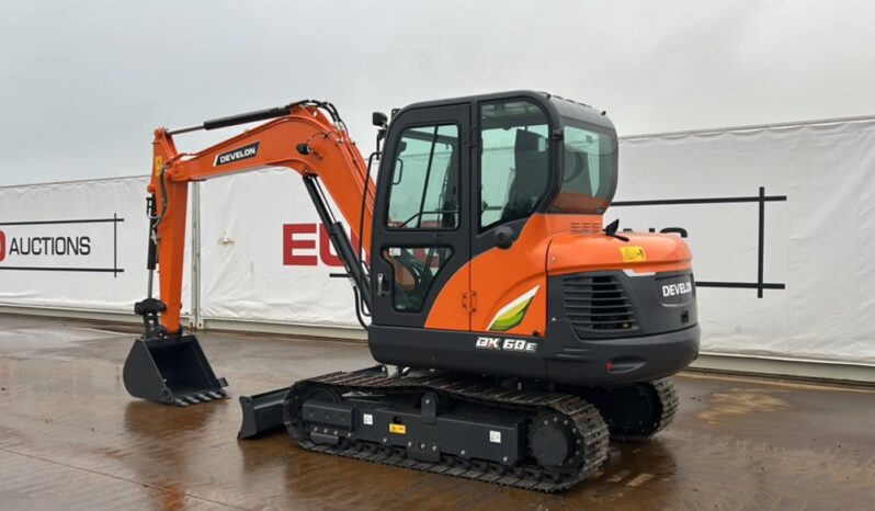 Unused 2024 Develon DX60E-10N 6 Ton+ Excavators For Auction: Dromore – 6th & 7th December 2024 @ 9:00am For Auction on 2024-12-7 full