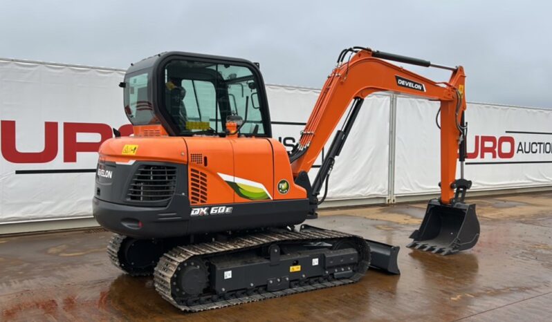 Unused 2024 Develon DX60E-10N 6 Ton+ Excavators For Auction: Dromore – 6th & 7th December 2024 @ 9:00am For Auction on 2024-12-7 full