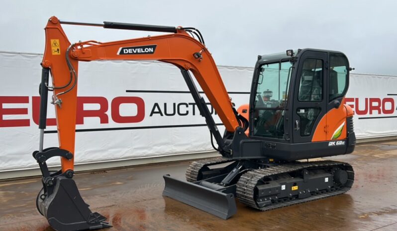 Unused 2024 Develon DX60E-10N 6 Ton+ Excavators For Auction: Dromore – 6th & 7th December 2024 @ 9:00am For Auction on 2024-12-7