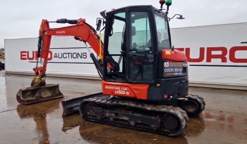 2021 Kubota U50-5 Mini Excavators For Auction: Dromore – 6th & 7th December 2024 @ 9:00am For Auction on 2024-12-7 full