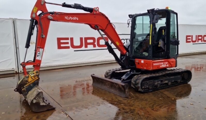 2021 Kubota U50-5 Mini Excavators For Auction: Dromore – 6th & 7th December 2024 @ 9:00am For Auction on 2024-12-7