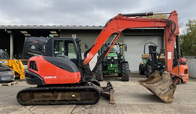 KUBOTA KX080-4A full