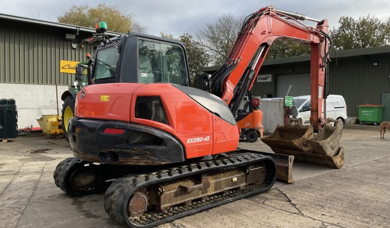 KUBOTA KX080-4A full