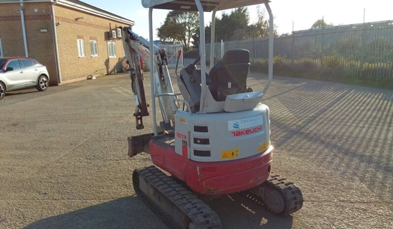 2022 TAKEUCHI TB217R  For Auction on 2024-12-10 For Auction on 2024-12-10 full