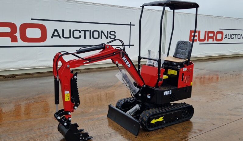 Unused 2024 Miva VA13 Mini Excavators For Auction: Dromore – 6th & 7th December 2024 @ 9:00am For Auction on 2024-12-7