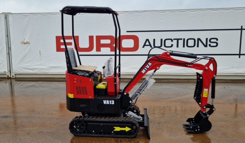 Unused 2024 Miva VA13 Mini Excavators For Auction: Dromore – 6th & 7th December 2024 @ 9:00am For Auction on 2024-12-7 full