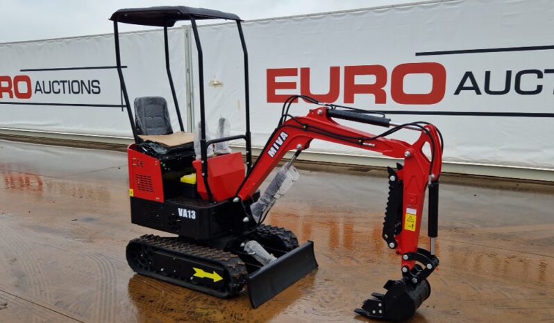 Unused 2024 Miva VA13 Mini Excavators For Auction: Dromore – 6th & 7th December 2024 @ 9:00am For Auction on 2024-12-7 full