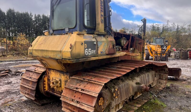 2007 Fire Damaged Komatsu D65PX-15EO Dozer For Auction on 2024-11-12 full