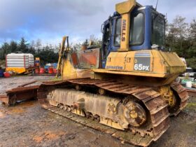 2007 Fire Damaged Komatsu D65PX-15EO Dozer For Auction on 2024-11-12 full