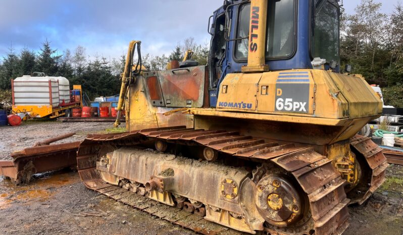 2007 Fire Damaged Komatsu D65PX-15EO Dozer For Auction on 2024-11-12 full