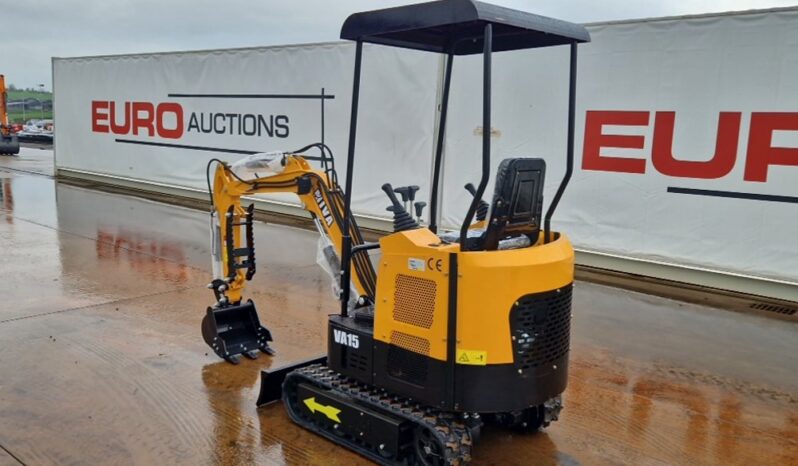 Unused 2024 Miva VA15 Mini Excavators For Auction: Dromore – 6th & 7th December 2024 @ 9:00am For Auction on 2024-12-7 full