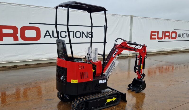 Unused 2024 Miva VA13 Mini Excavators For Auction: Dromore – 6th & 7th December 2024 @ 9:00am For Auction on 2024-12-7 full