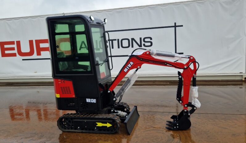 Unused 2024 Miva VA13C Mini Excavators For Auction: Dromore – 6th & 7th December 2024 @ 9:00am For Auction on 2024-12-7 full