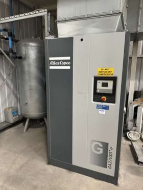 2017 Atlas Copco GA37VSD+FF Screw Compressor and 2000l Vertical Receiver Tank For Auction on 2024-11-15 For Auction on 2024-11-15