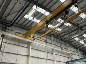 8 Ton Dodd Single Crab Gantry Crane with Twin Hoist Complete with 8000kg Spread Lifting Beam For Auction on 2024-11-15 For Auction on 2024-11-15 full