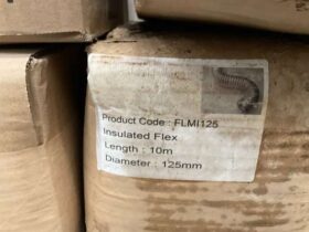 Pallet of 125mm Flexible Insulated Ducting x 10m Approx 25 For Auction on 2024-11-15 For Auction on 2024-11-15 full