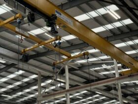 8 Ton Dodd Single Crab Gantry Crane with Twin Hoist Complete with 8000kg Spread Lifting Beam For Auction on 2024-11-15 For Auction on 2024-11-15 full