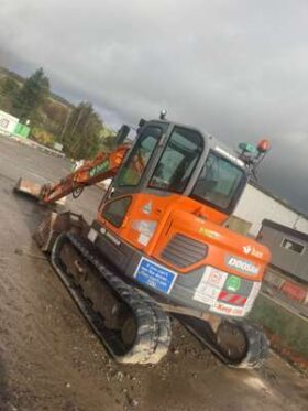 DOOSAN DX85R-3 Crawler Excavator 8.6t For Auction on 2024-11-14 For Auction on 2024-11-14 full