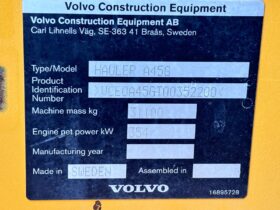 2019  Volvo A45G, 352200 full