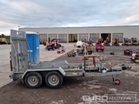 Indespension 2700Kg Twin Axle Plant Trailer, Ramps Plant Trailers For Auction: Dromore – 6th & 7th December 2024 @ 9:00am For Auction on 2024-12-6 full