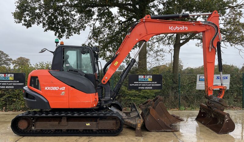 2018 Kubota KX080-4A (U765) full