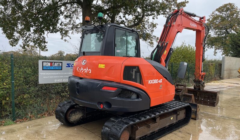 2018 Kubota KX080-4A (U765) full