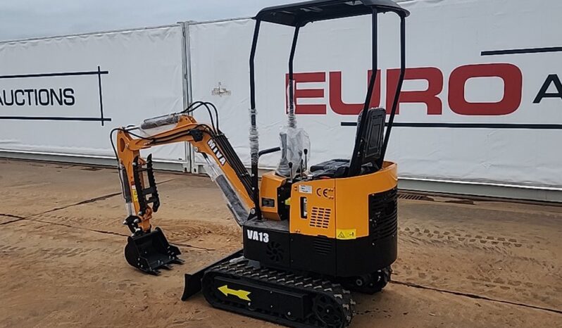 Unused 2024 Miva VA13 Mini Excavators For Auction: Dromore – 6th & 7th December 2024 @ 9:00am For Auction on 2024-12-7 full