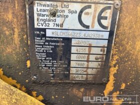 2003 Thwaites 6 Ton Swivel Skip Site Dumpers For Auction: Dromore – 6th & 7th December 2024 @ 9:00am For Auction on 2024-12-6 full