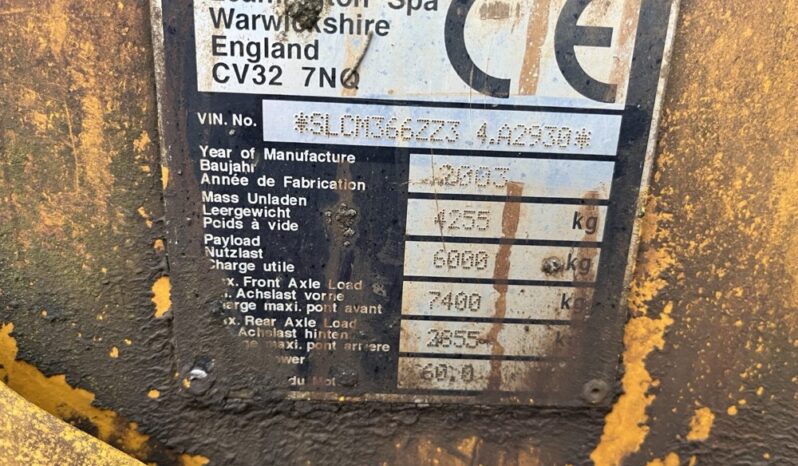 2003 Thwaites 6 Ton Swivel Skip Site Dumpers For Auction: Dromore – 6th & 7th December 2024 @ 9:00am For Auction on 2024-12-6 full